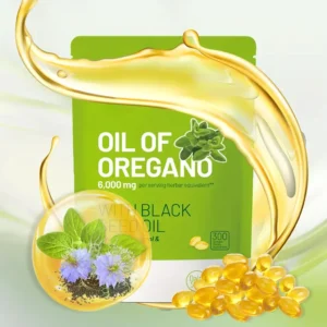 Oil Of Oregano with Black Seed Oil - Natural Antioxidants